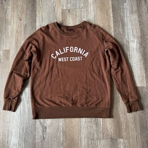ROMWE California West Coast Sweater EUC Size Large